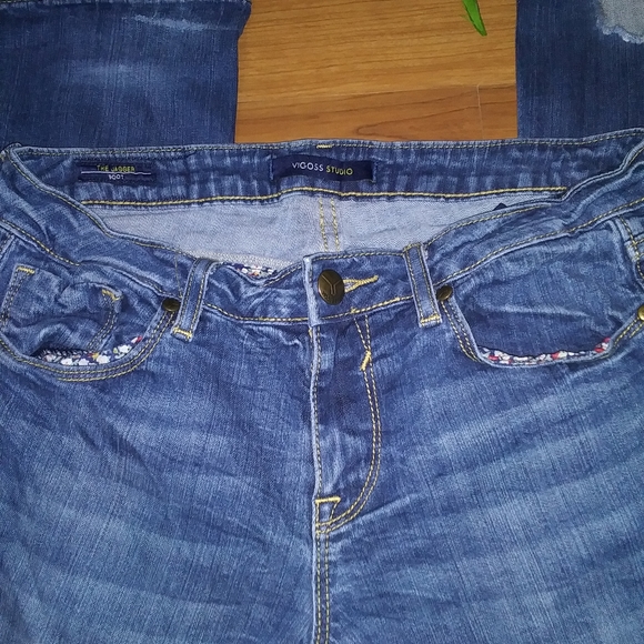 Vigoss Studio THE JAGGER/BOOT designer denim jeans - Picture 2 of 7